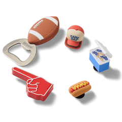 Crocs|Tailgate 5 Pack Jibbitz™ charms