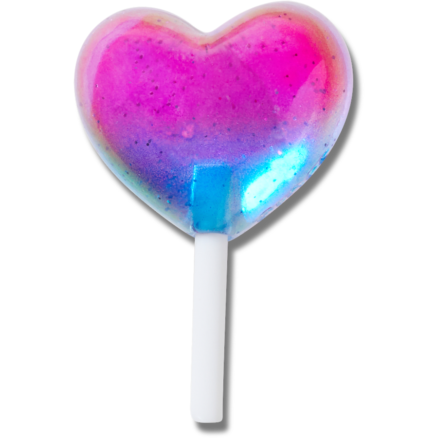 Crocs|Jelly Heart Lollipop Jibbitz™ charms