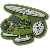 Crocs|Military Helicopter Jibbitz™ charms