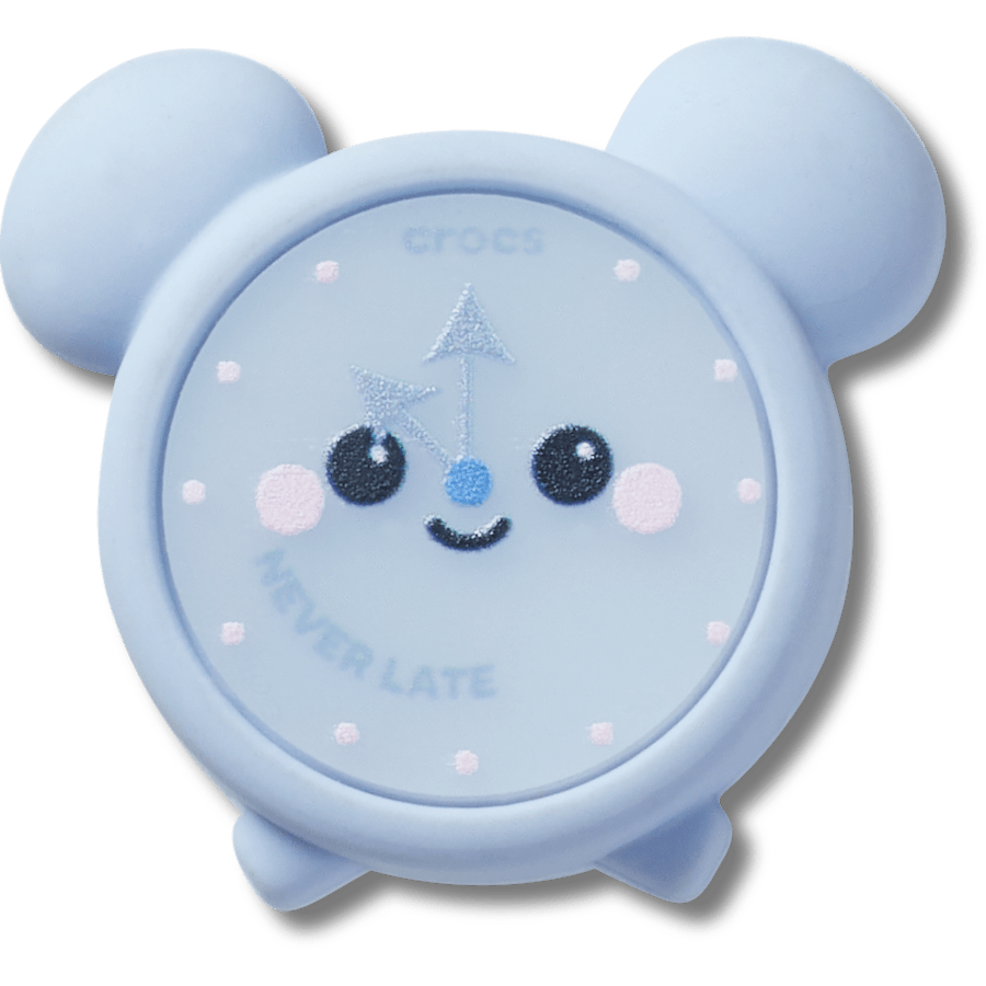 Crocs|Never Late Clock Jibbitz™ charms
