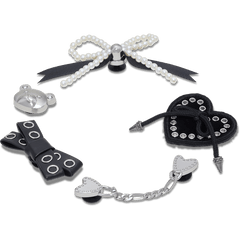 Crocs|Indie Luxe Silver 5 Pack Jibbitz™ charms