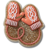 Crocs|Glitter Pink Mittens Jibbitz™ charms