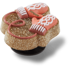Crocs|Glitter Pink Mittens Jibbitz™ charms
