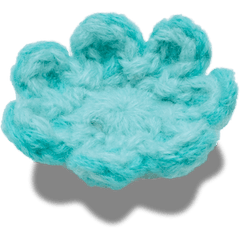 Crocs|Crochet Blue Flower Jibbitz™ charms
