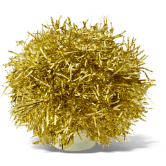 Crocs|Gold Tinsel Pom Jibbitz™ charms