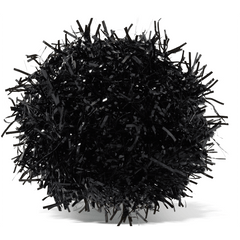 Crocs|Black Tinsel Pom Jibbitz™ charms