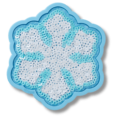 Crocs|Sequin Snowflake Jibbitz™ charms