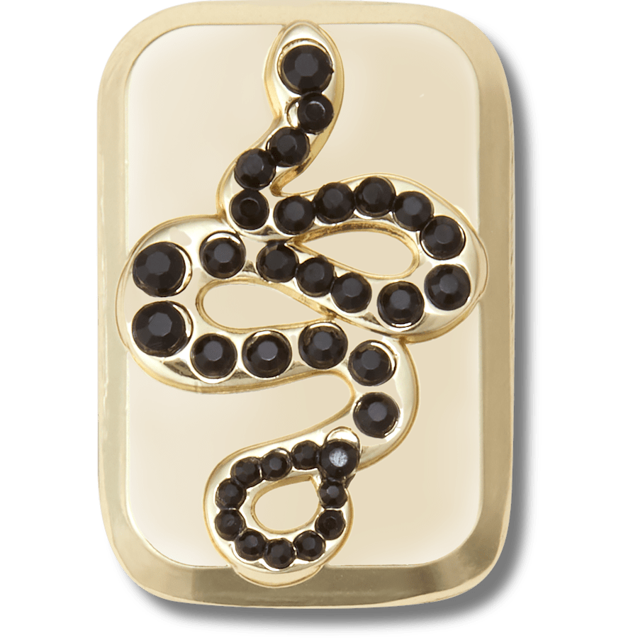 Crocs|Gold Snake Emblem Jibbitz™ charms