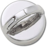 Crocs|Silver Interchangeable Stud Jibbitz™ charms
