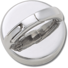 Crocs|Silver Interchangeable Stud Jibbitz™ charms