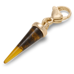 Crocs|Gold Tortoise Spike Charm Jibbitz Shoe Charm