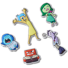 Crocs|Pixar Inside Out 5 Pack Jibbitz™ charms