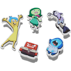 Crocs|Pixar Inside Out 5 Pack Jibbitz™ charms
