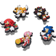 Crocs|Sonic the Hedgehog 5Pck Jibbitz™ charms