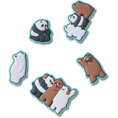 Crocs|We Bare Bears 5 Pack Jibbitz™ charms