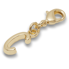 Crocs|Gold Letter C Charm Jibbitz™ charms