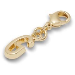 Crocs|Gold Letter G Charm Jibbitz™ charms