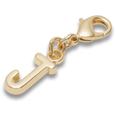 Crocs|Gold Letter J Charm Jibbitz™ charms