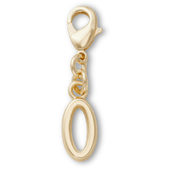 Crocs|Gold Letter O Charm Jibbitz™ charms