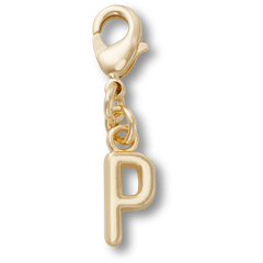 Crocs|Gold Letter P Charm Jibbitz™ charms