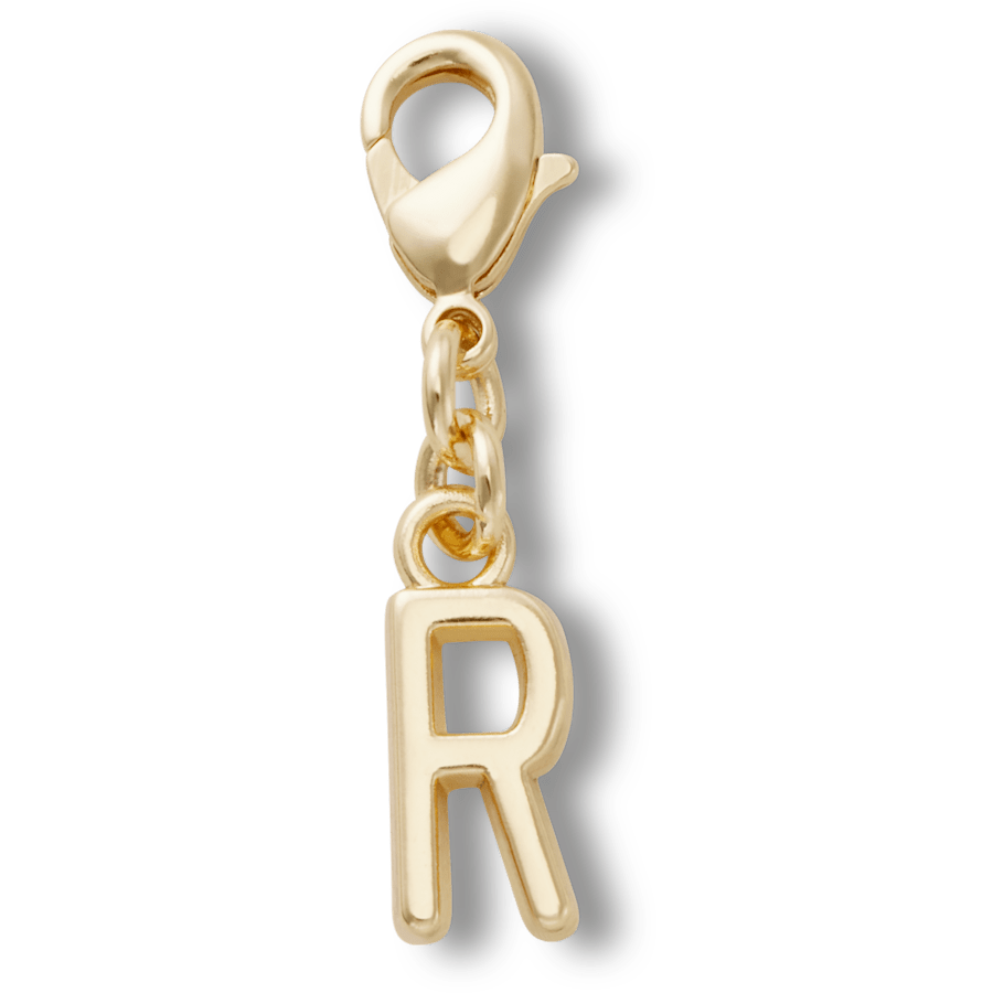 Crocs|Gold Letter R Charm Jibbitz™ charms