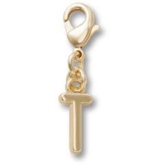 Crocs|Gold Letter T Charm Jibbitz™ charms