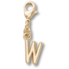 Crocs|Gold Letter W Charm Jibbitz™ charms
