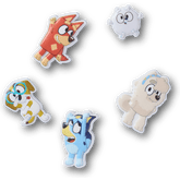 Crocs|Bluey 5 Pack Jibbitz Shoe Charm