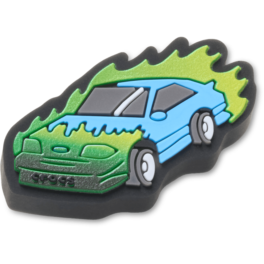 Crocs|Lights Up Fire Race Car Jibbitz™ charms