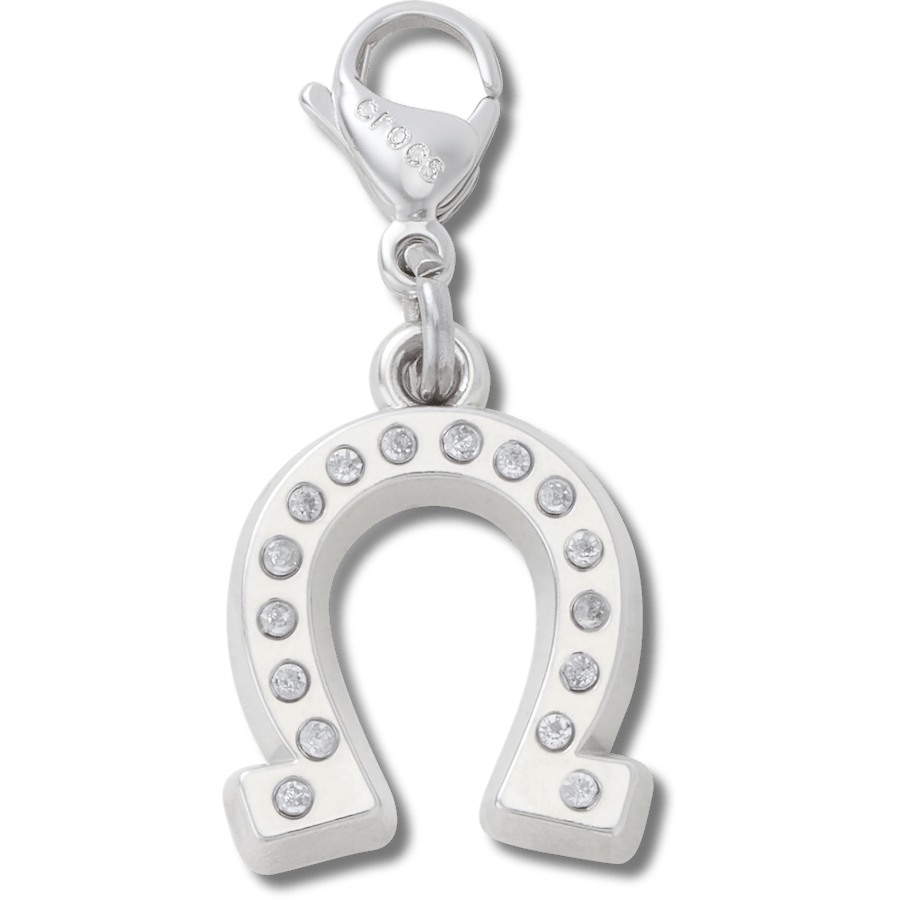 Crocs|Lucky Silver Horseshoe Charm Jibbitz charm