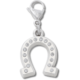 Crocs|Lucky Silver Horseshoe Charm Jibbitz charm