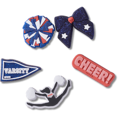 Crocs|Cheer 5 Pack Jibbitz™ charms