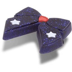 Crocs|Glittery Blue Bow Jibbitz™ charms
