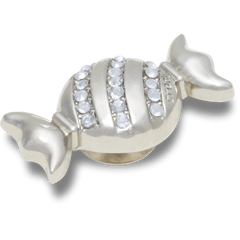 Crocs|Silver SMT Gem Candy Piece Jibbitz™ charms