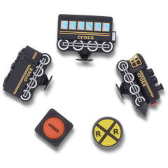 Crocs|3D Train 5 Pack Jibbitz™ charms