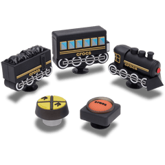Crocs|3D Train 5 Pack Jibbitz™ charms