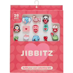 Crocs|Valentines Day Card 26 Pack Jibbitz™ charms