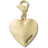 Crocs|Gold Locket Charm Jibbitz charm