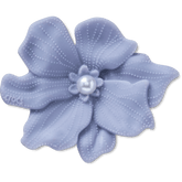 Crocs|Periwinkle Flower with Pearl Jibbitz™ charms