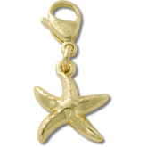 Crocs|Gold Starfish Charm Jibbitz charm