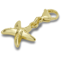 Crocs|Gold Starfish Charm Jibbitz charm