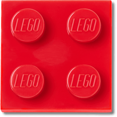 Crocs|LEGO® Red Tile 2x2 Jibbitz™ charms