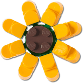 Crocs|LEGO® Sunflower Jibbitz™ charms