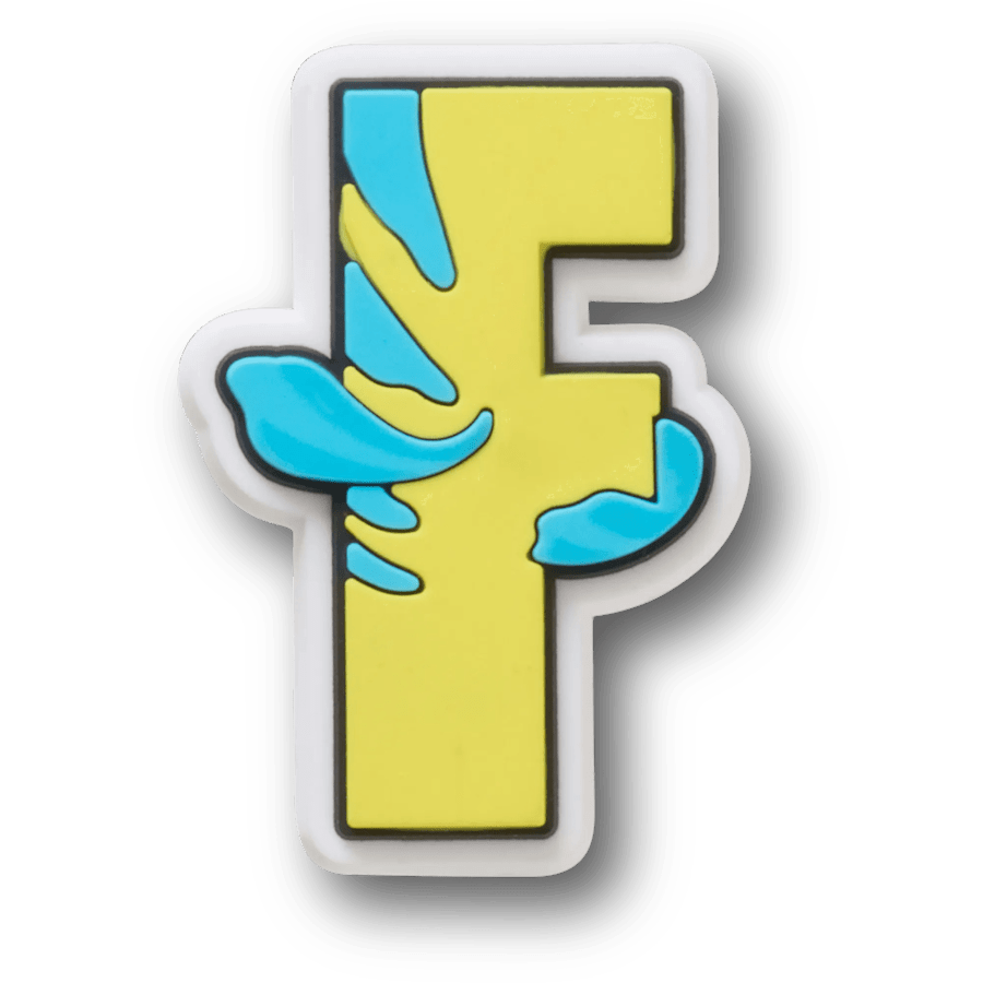 Crocs|Disney Character Letter F Jibbitz™ charms
