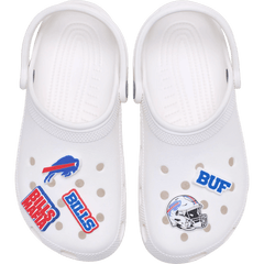 Crocs|NFL Buffalo Bills 5 Pack Jibbitz Shoe Charm
