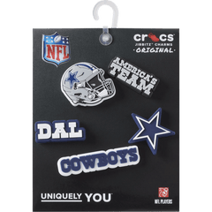 Crocs|NFL Dallas Cowboys 5 Pack Jibbitz Shoe Charm