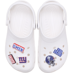 Crocs|NFL New York Giants 5 Pack Jibbitz Shoe Charm