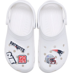 Crocs|NFL New England Patriots 5 Pack Jibbitz Shoe Charm