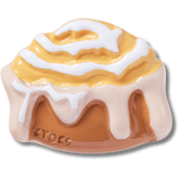 Crocs|Cinnamon Roll with Icing Jibbitz™ charms