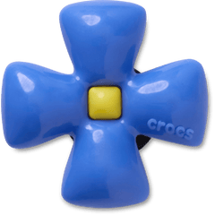 Crocs|Puffy Blue Flower Jibbitz™ charms